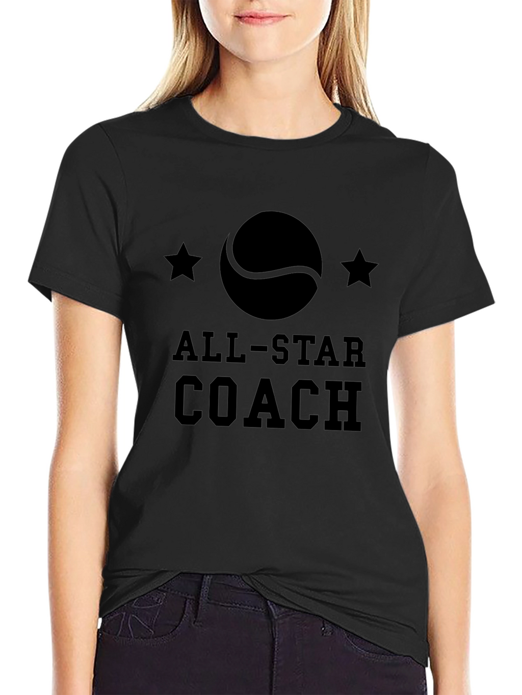 All-Star Coach Black Graphic T-Shirt