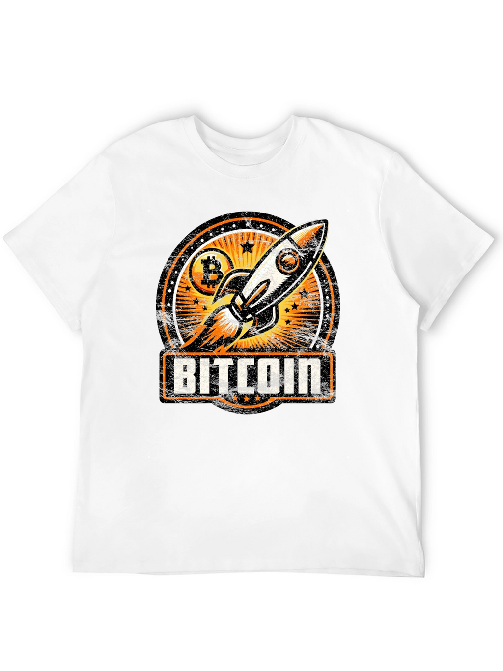 Bitcoin Rocket T-Shirt - To The Moon!