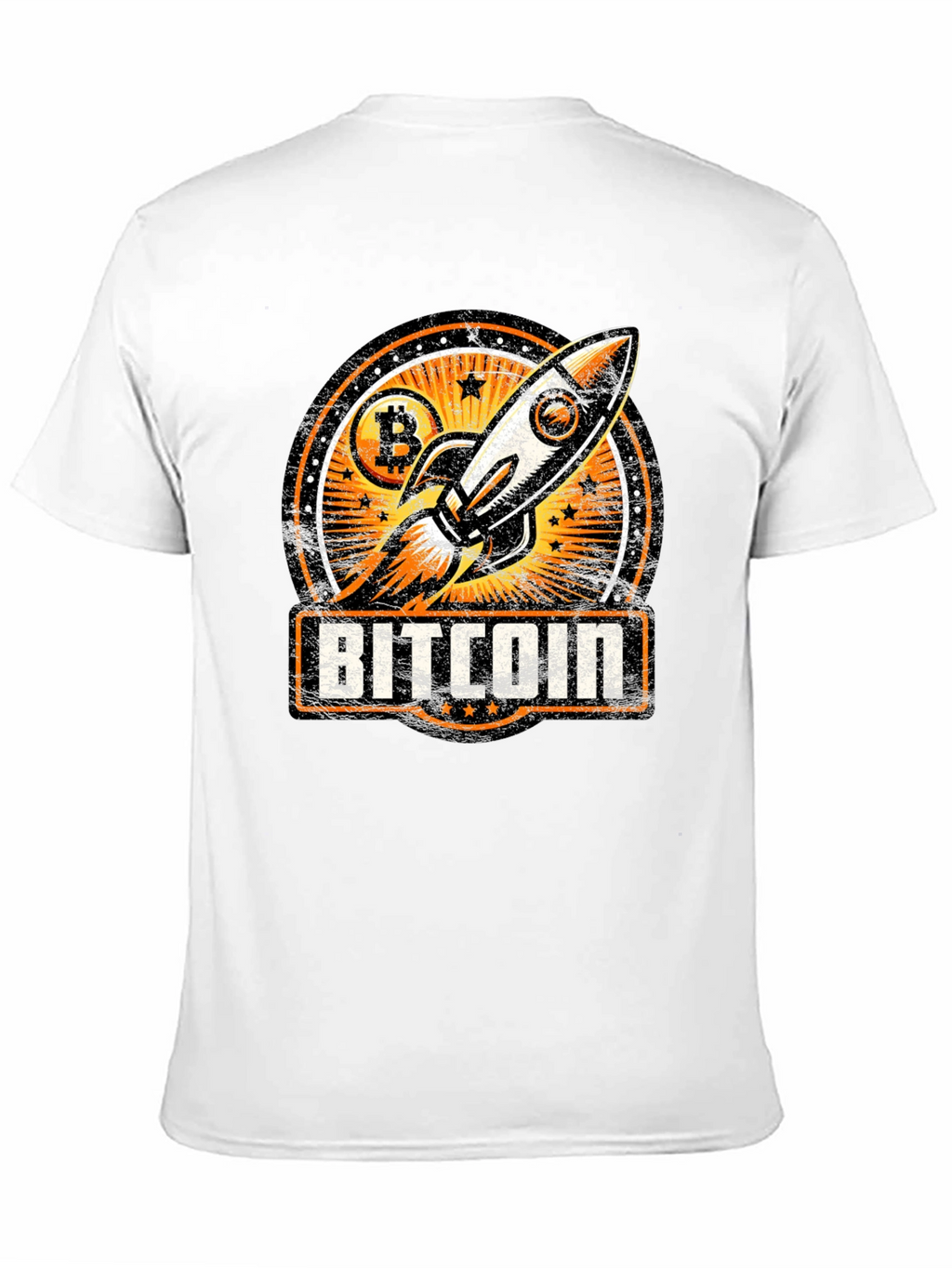 Bitcoin Rocket T-Shirt - To The Moon!