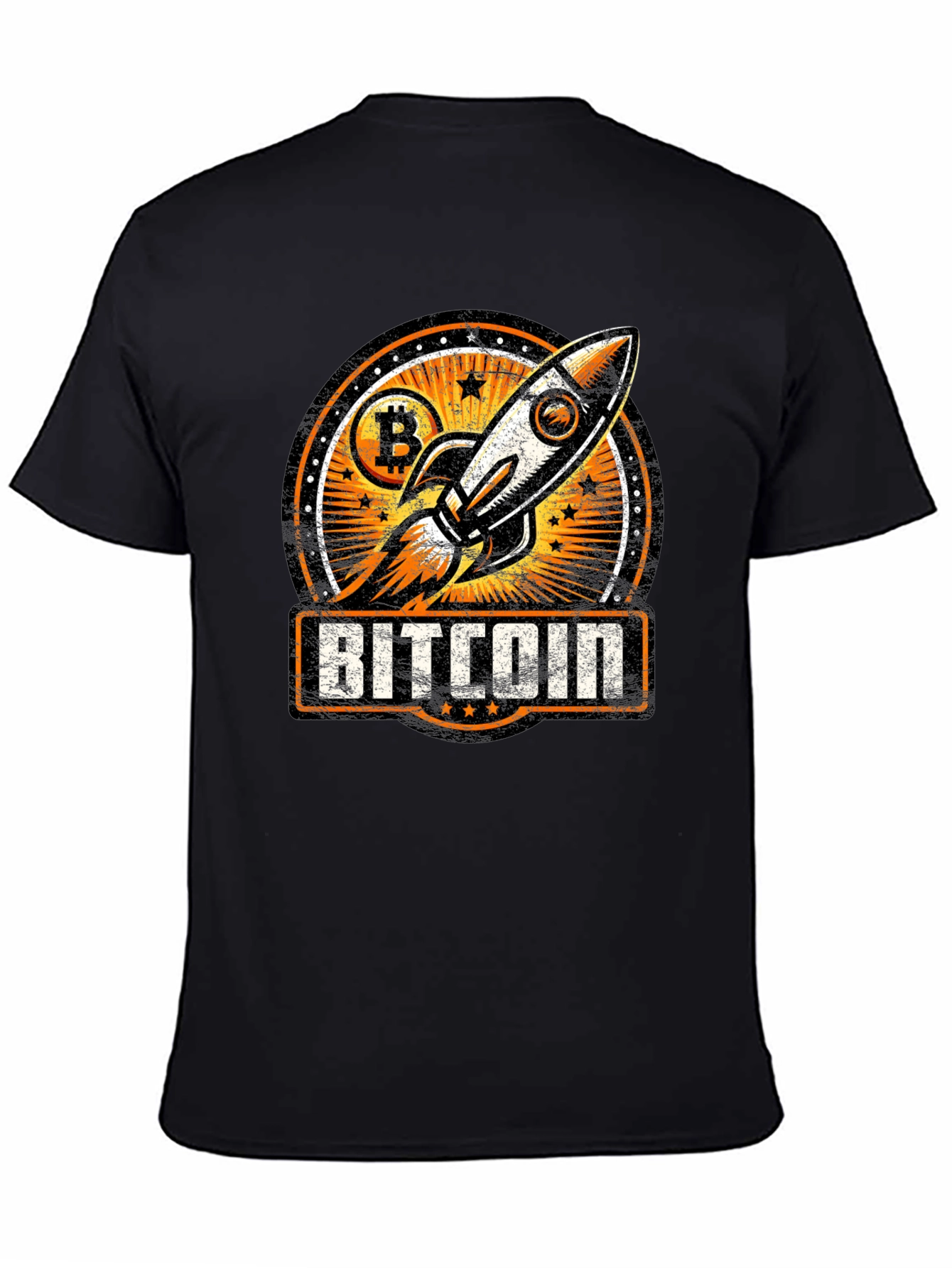 Bitcoin Rocket T-Shirt - To The Moon!
