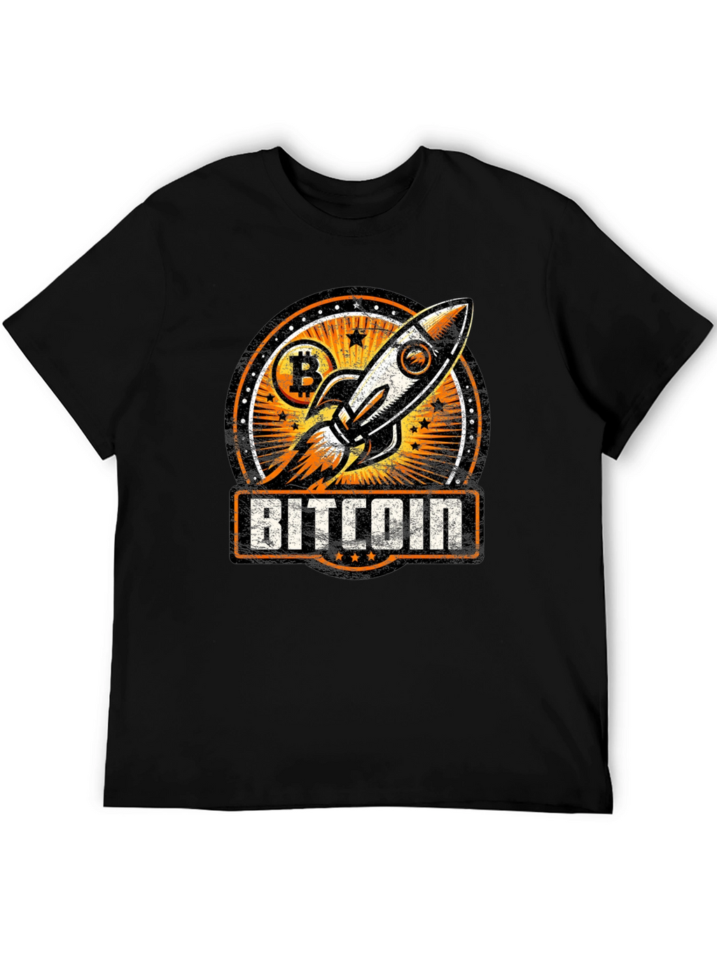 Bitcoin Rocket T-Shirt - To The Moon!