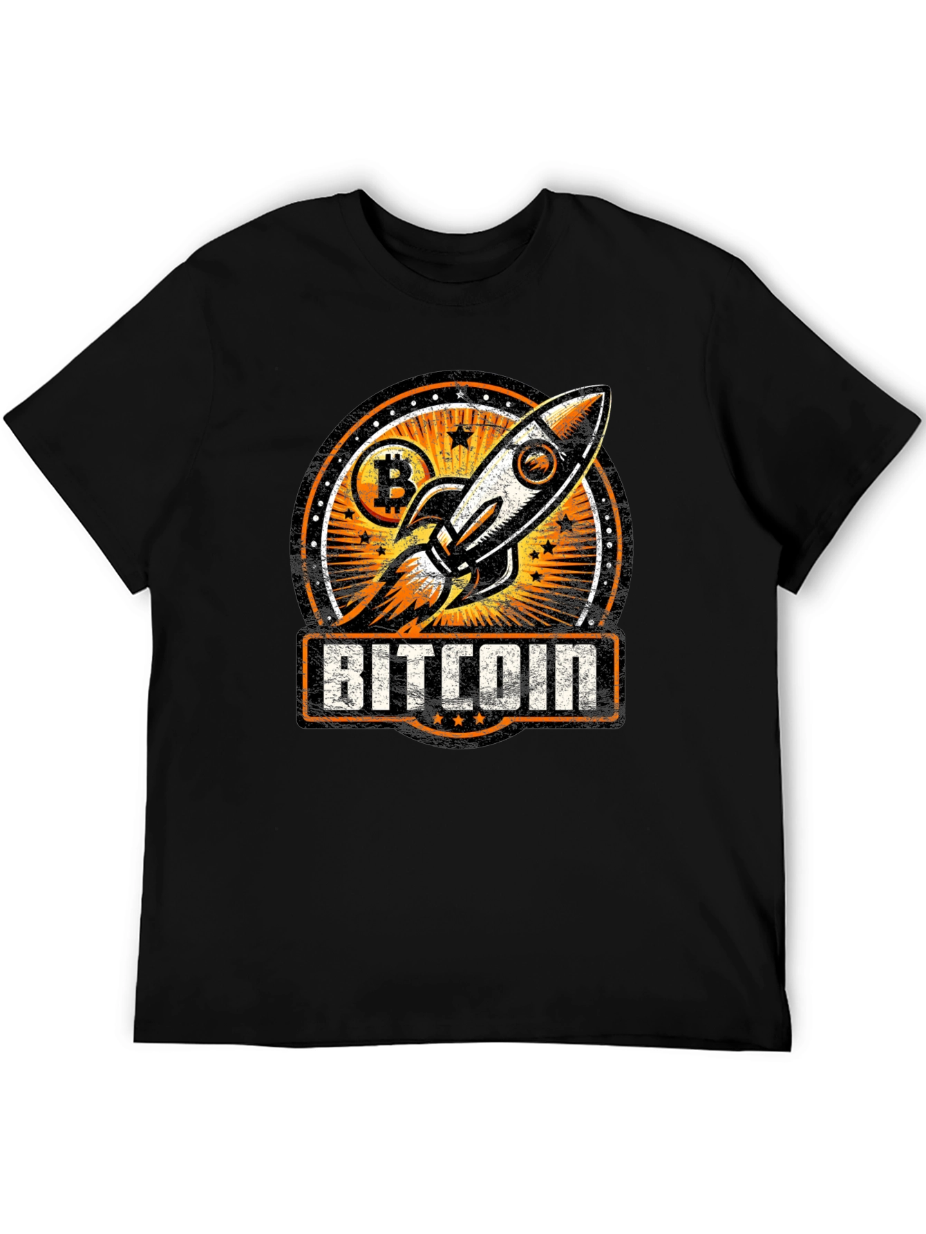 Bitcoin Rocket T-Shirt - To The Moon!