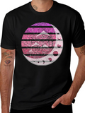 Mushroom Moon Phases Graphic Tee