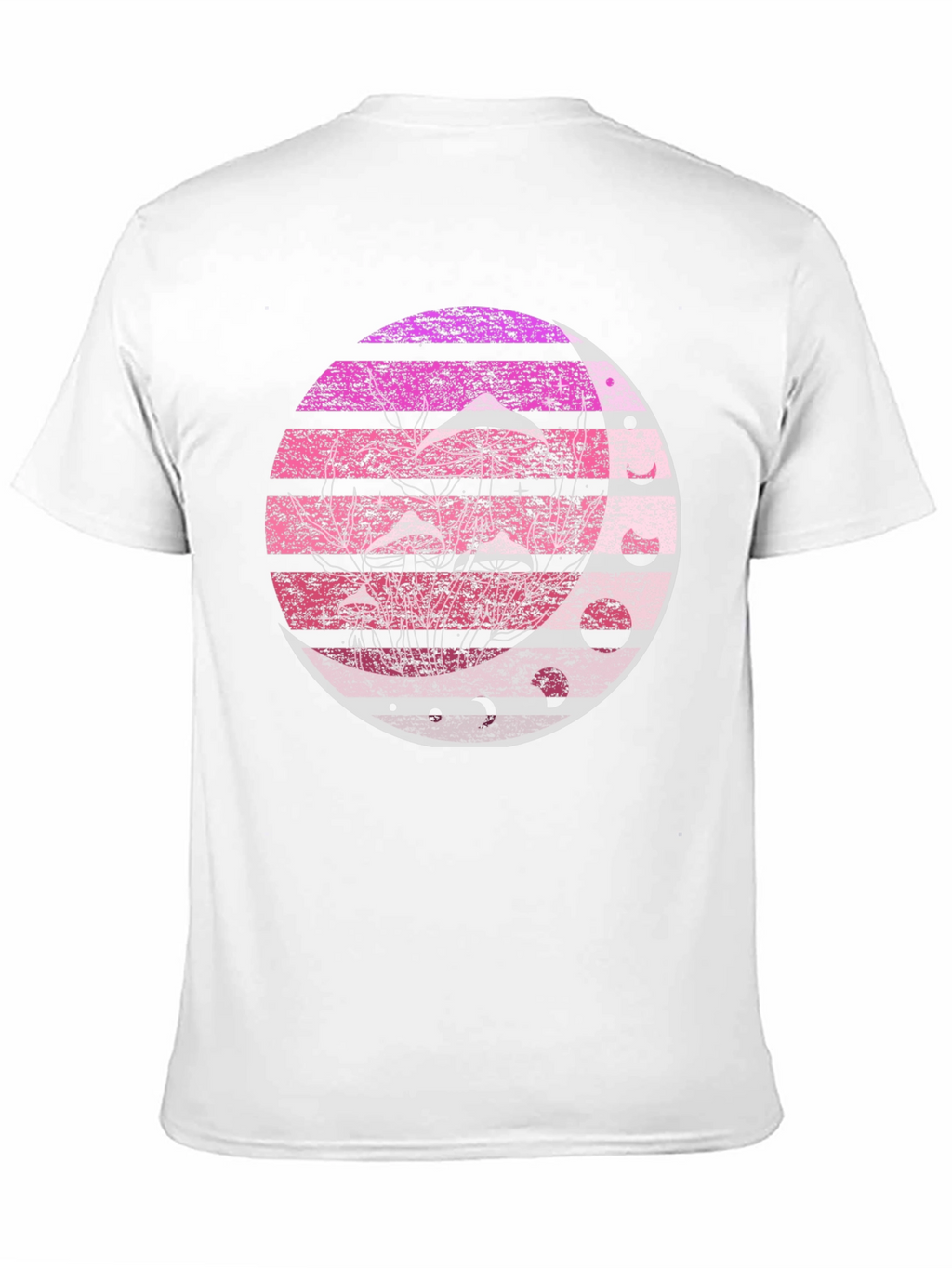 Mushroom Moon Phases Graphic Tee