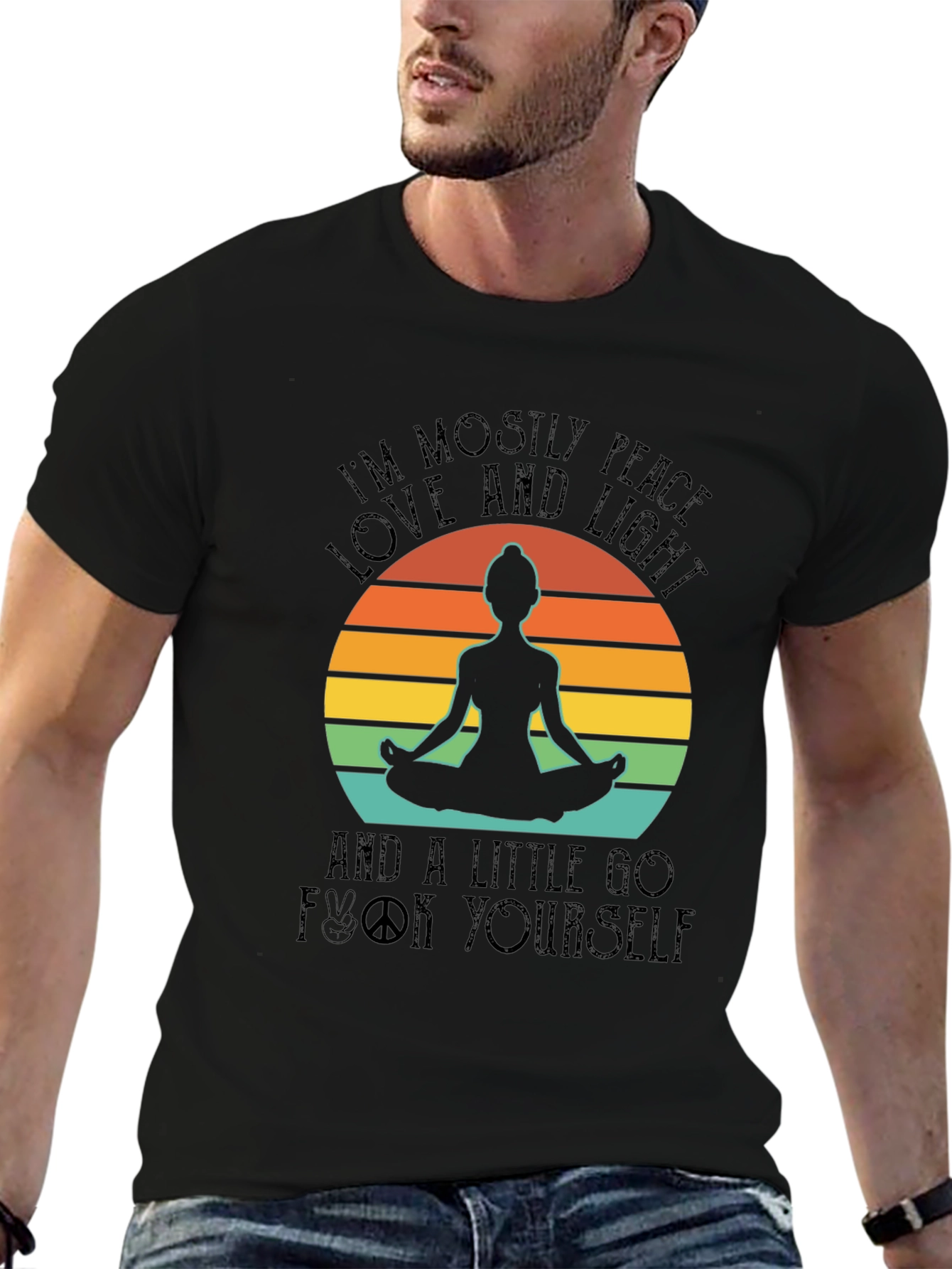 Peace Love and Light Graphic Tee