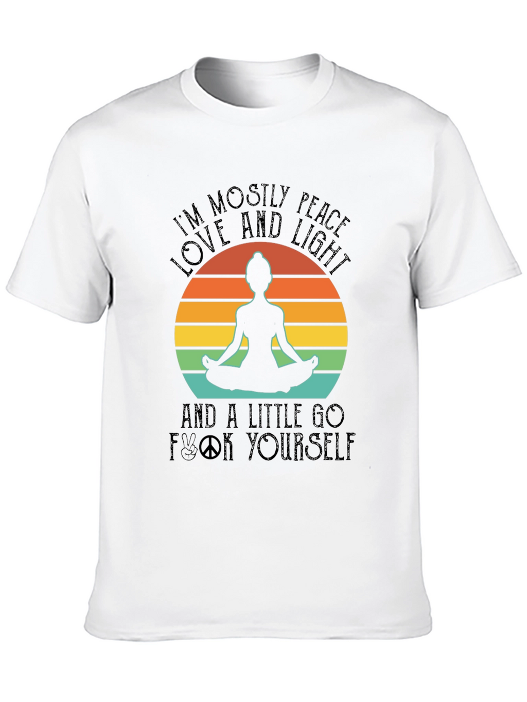 Peace Love and Light Graphic Tee