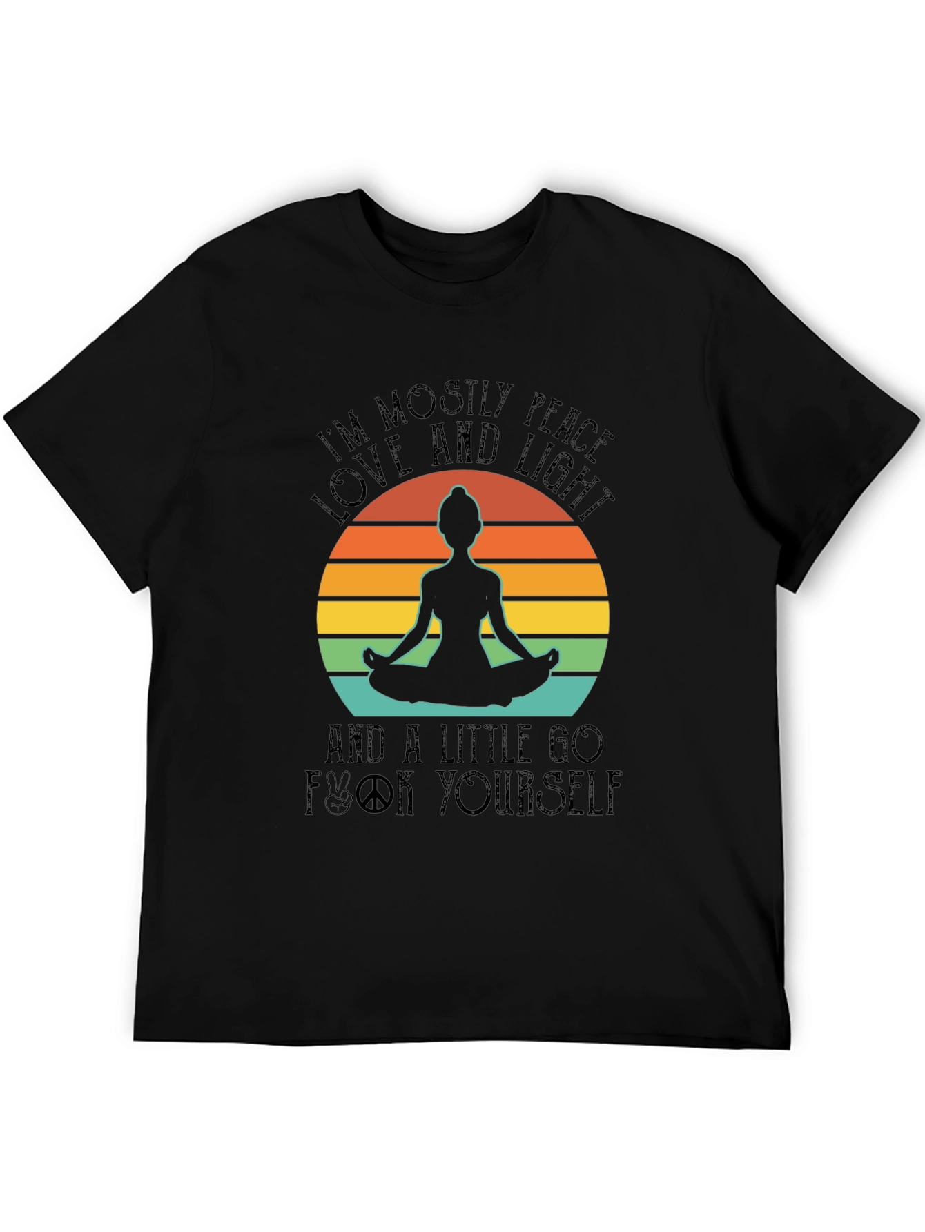 Peace Love and Light Graphic Tee