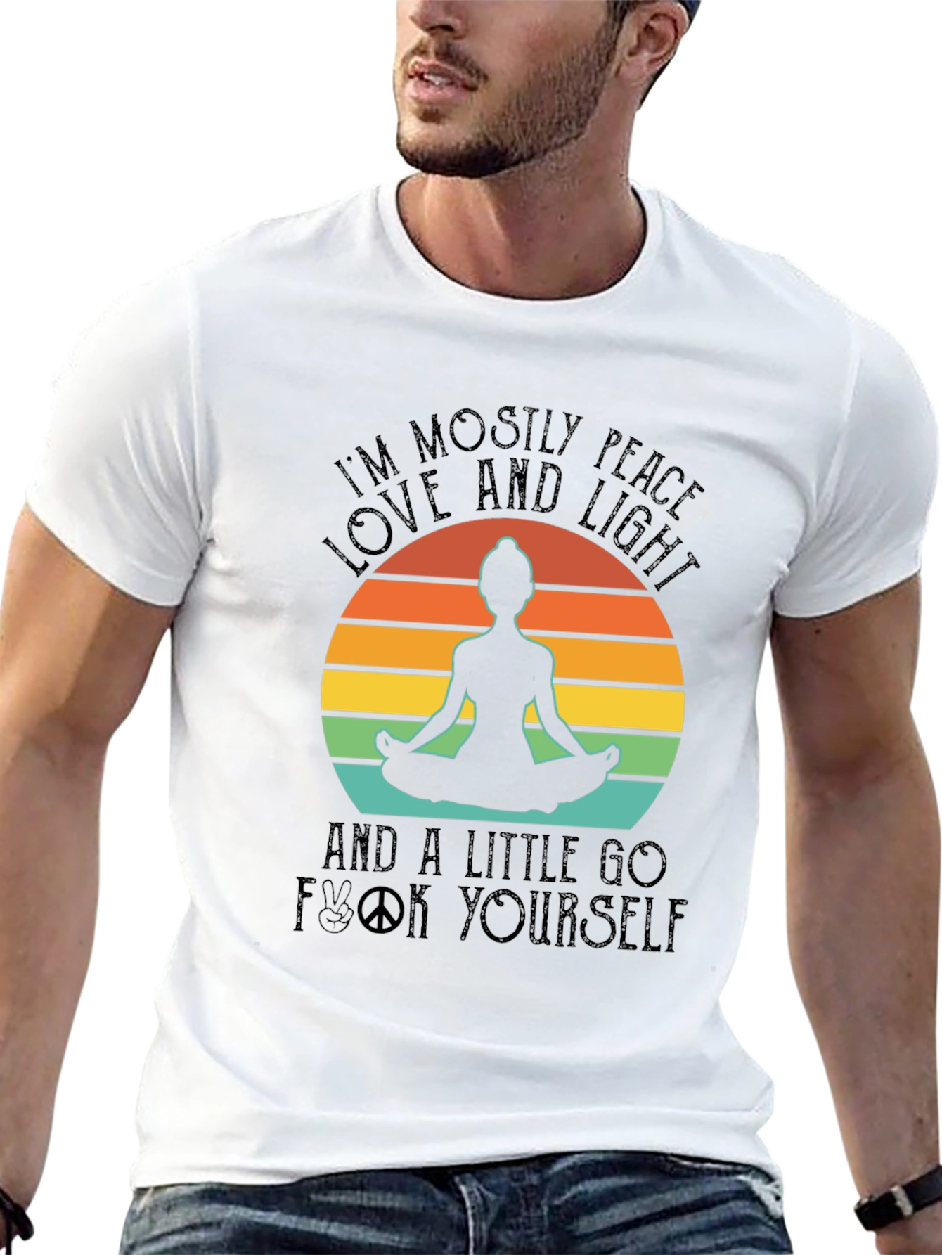Peace Love and Light Graphic Tee