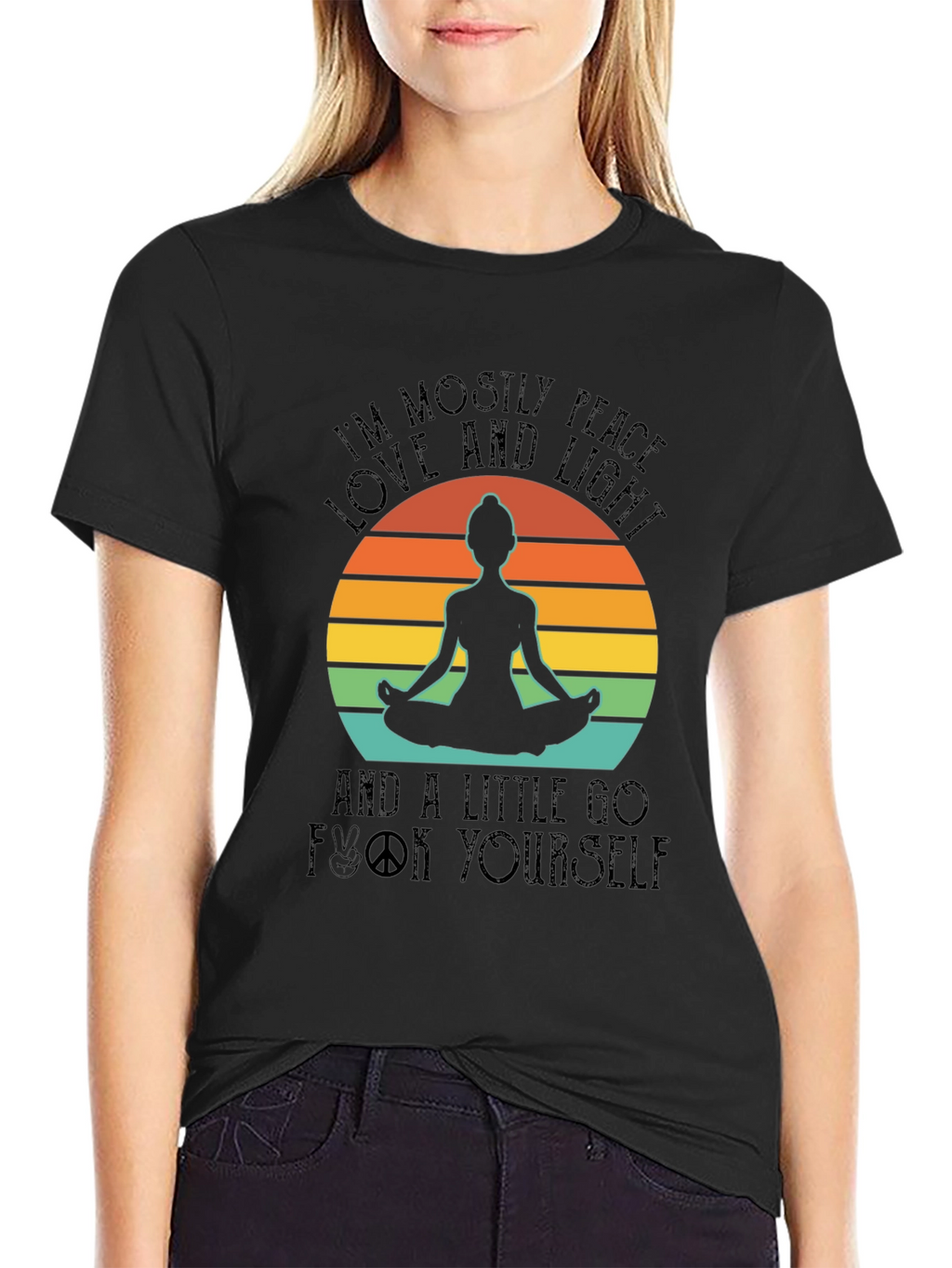 Peace Love and Light Graphic Tee