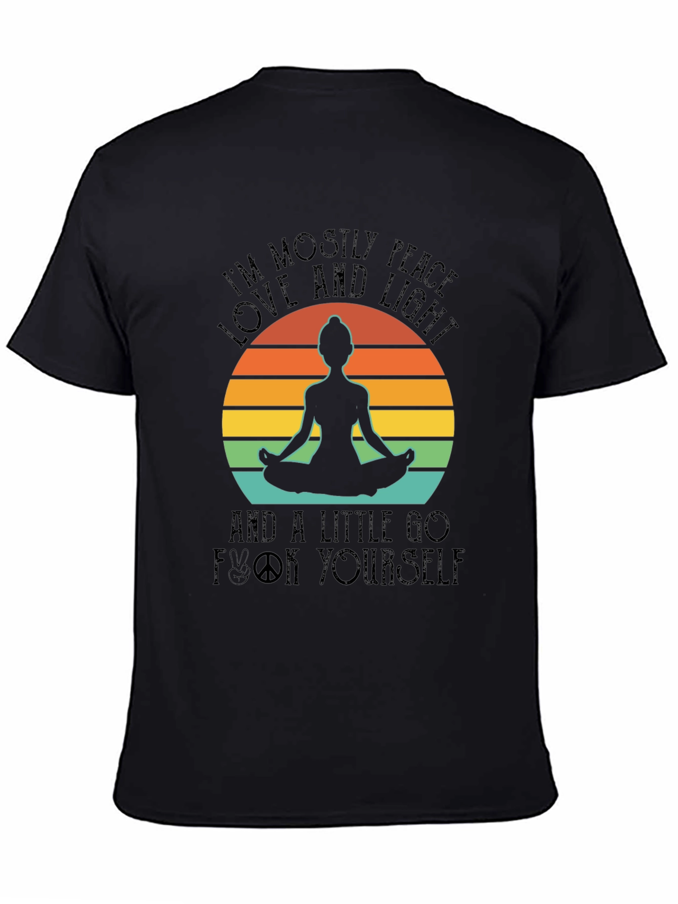 Peace Love and Light Graphic Tee