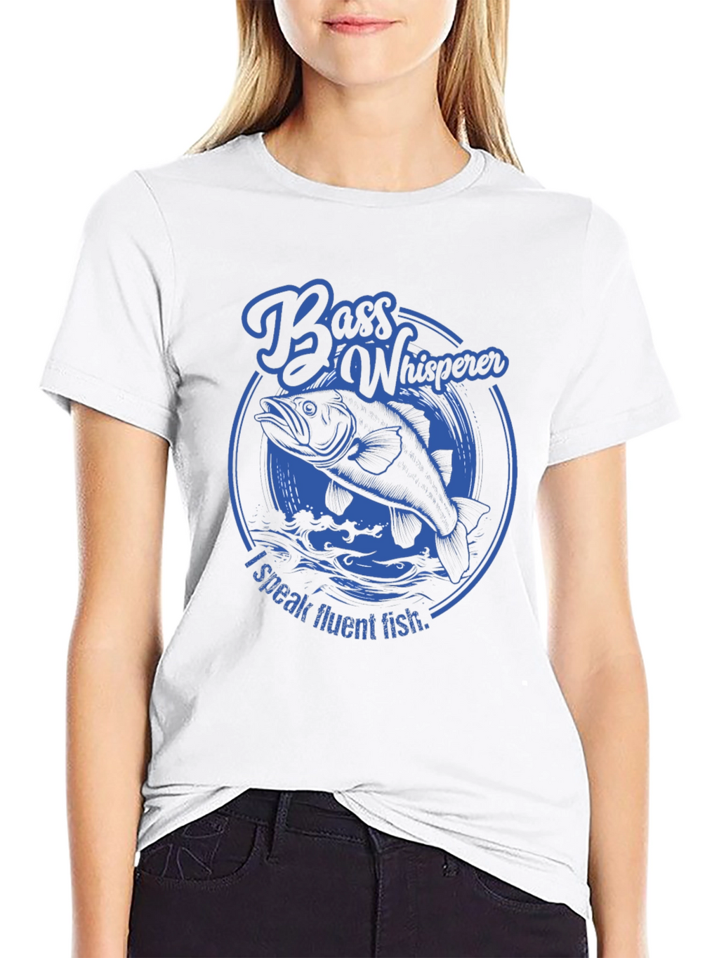 Bass Whisperer Fishing T-Shirt - Speak Fluent Fish!