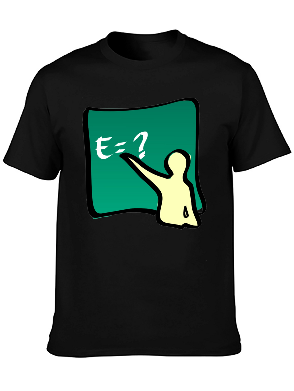 Funny E=? Equation T-Shirt - Smart Casual Wear