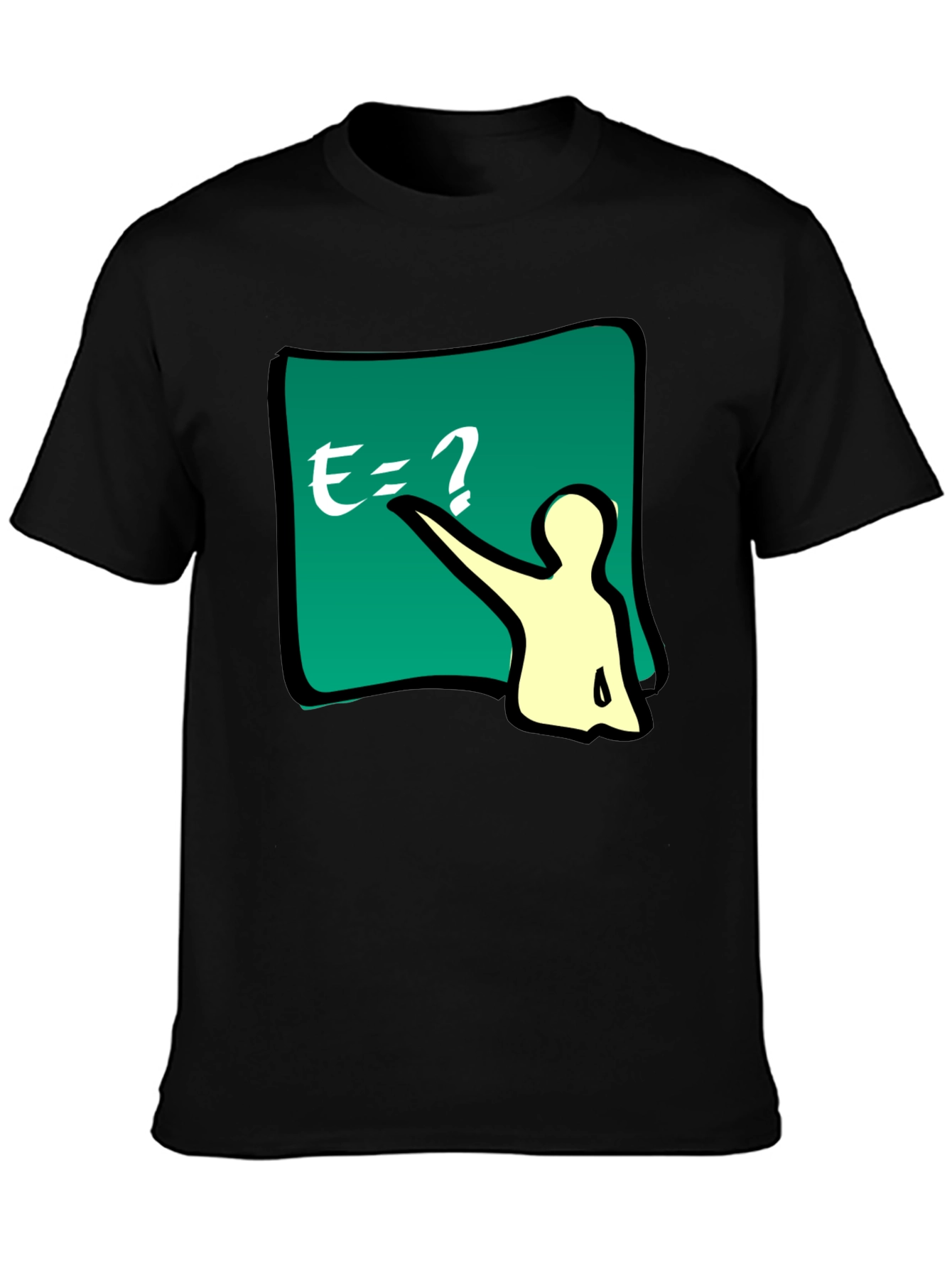Funny E=? Equation T-Shirt - Smart Casual Wear
