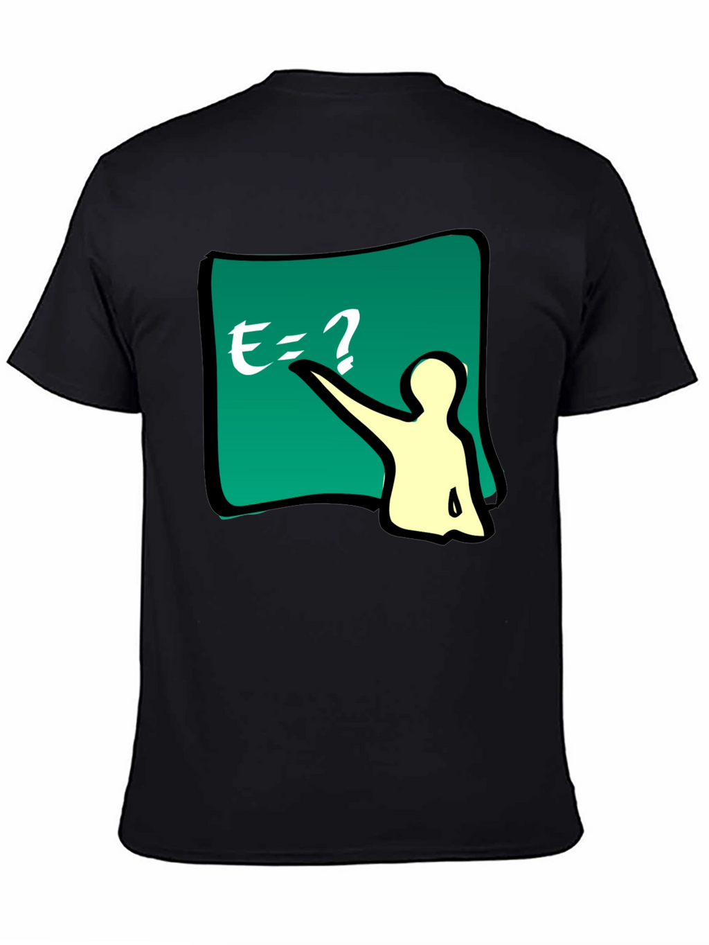 Funny E=? Equation T-Shirt - Smart Casual Wear