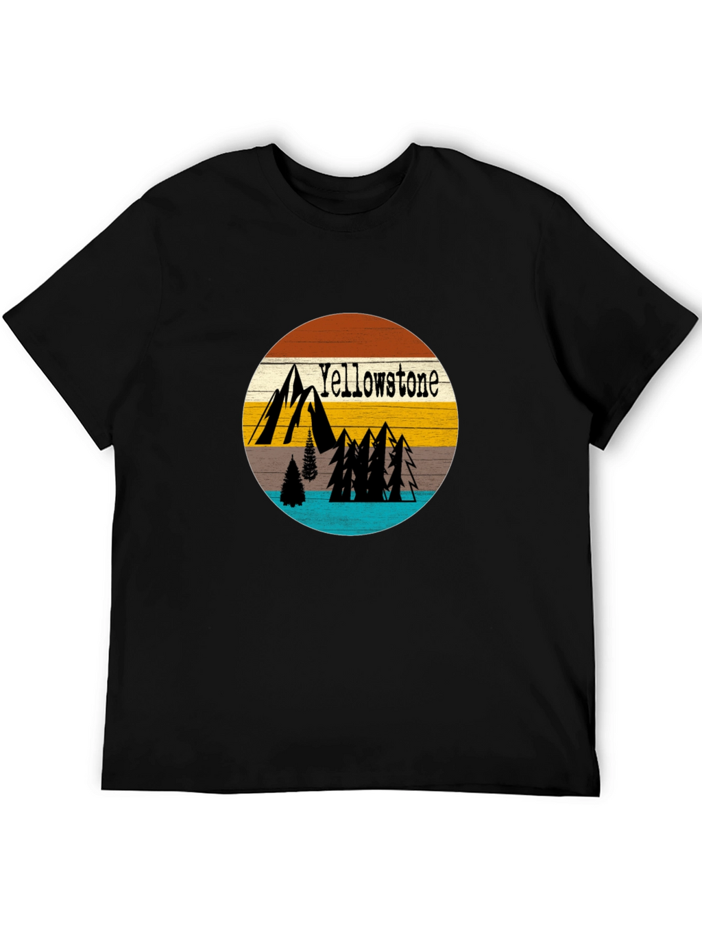 Yellowstone Nature Graphic Tee - Mens