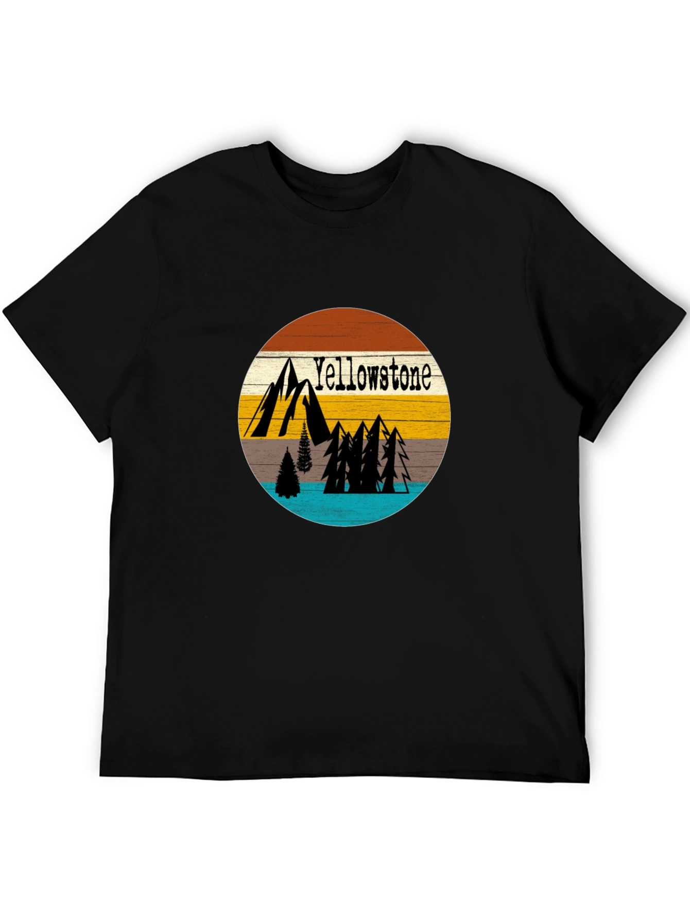 Yellowstone Nature Graphic Tee - Mens