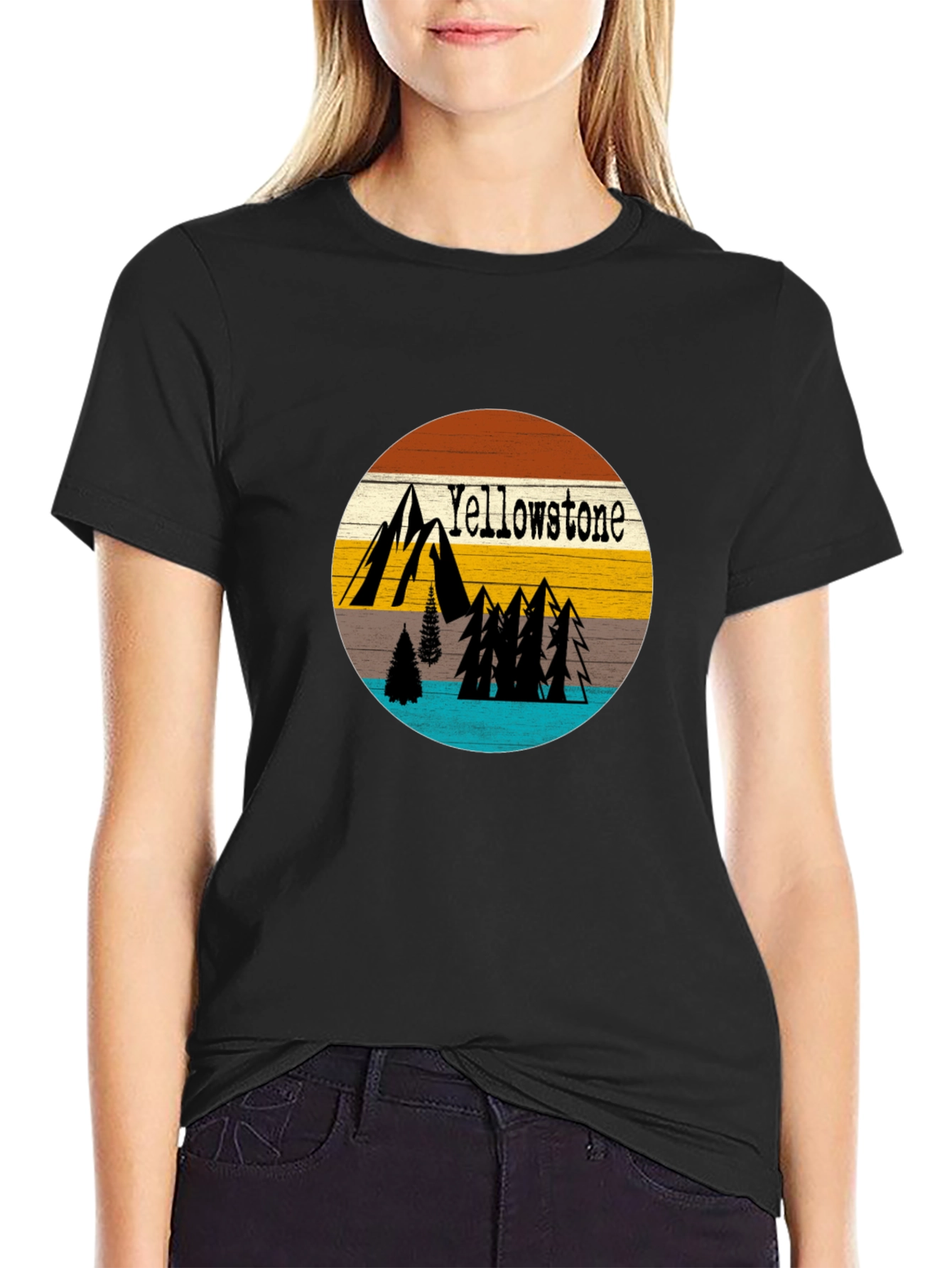 Yellowstone Nature Graphic Tee - Mens