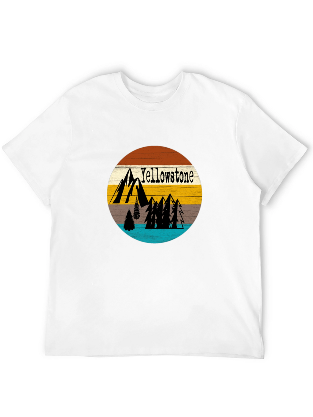 Yellowstone Nature Graphic Tee - Mens