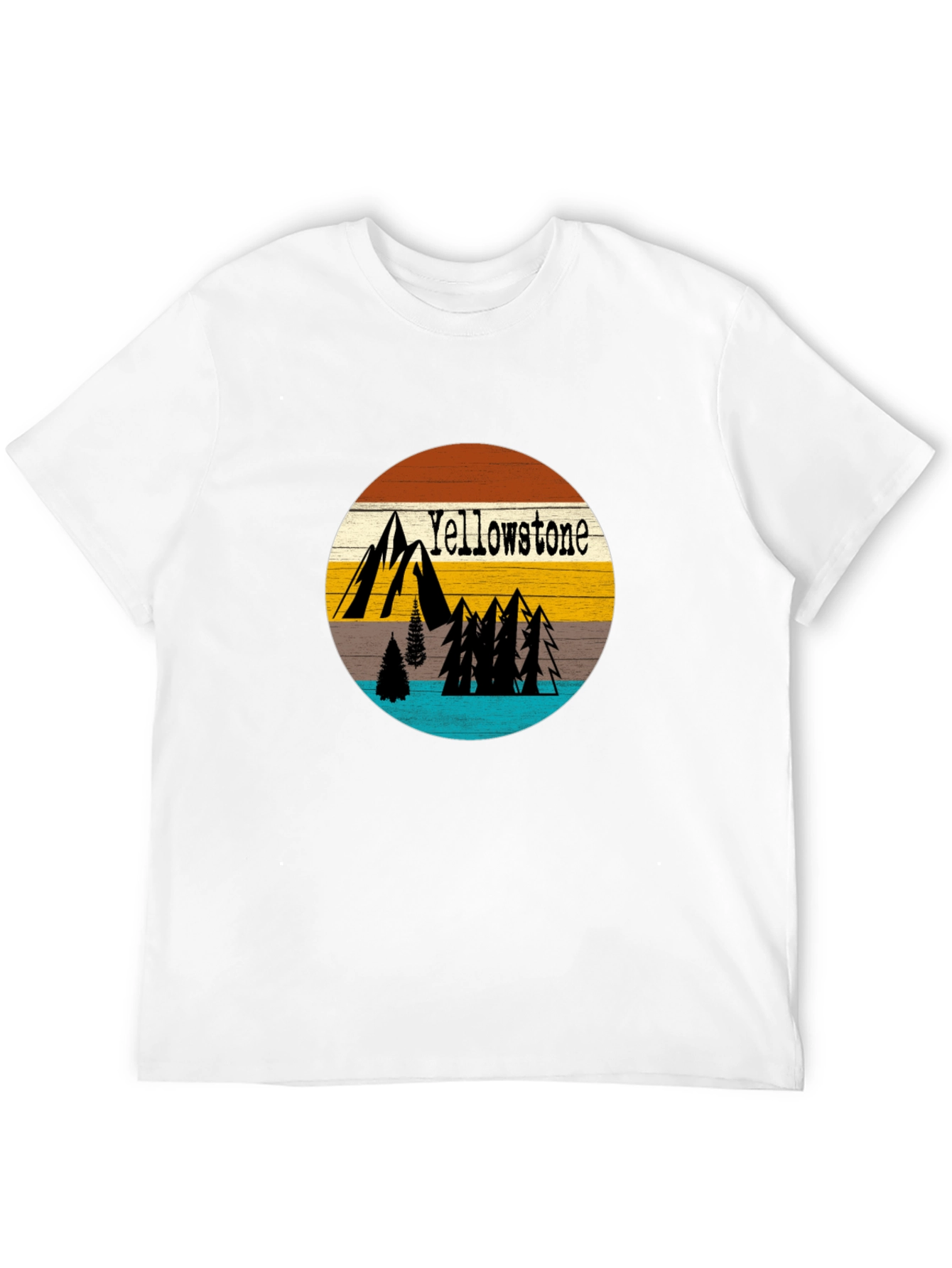 Yellowstone Nature Graphic Tee - Mens