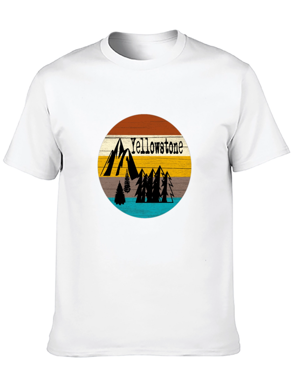 Yellowstone Nature Graphic Tee - Mens