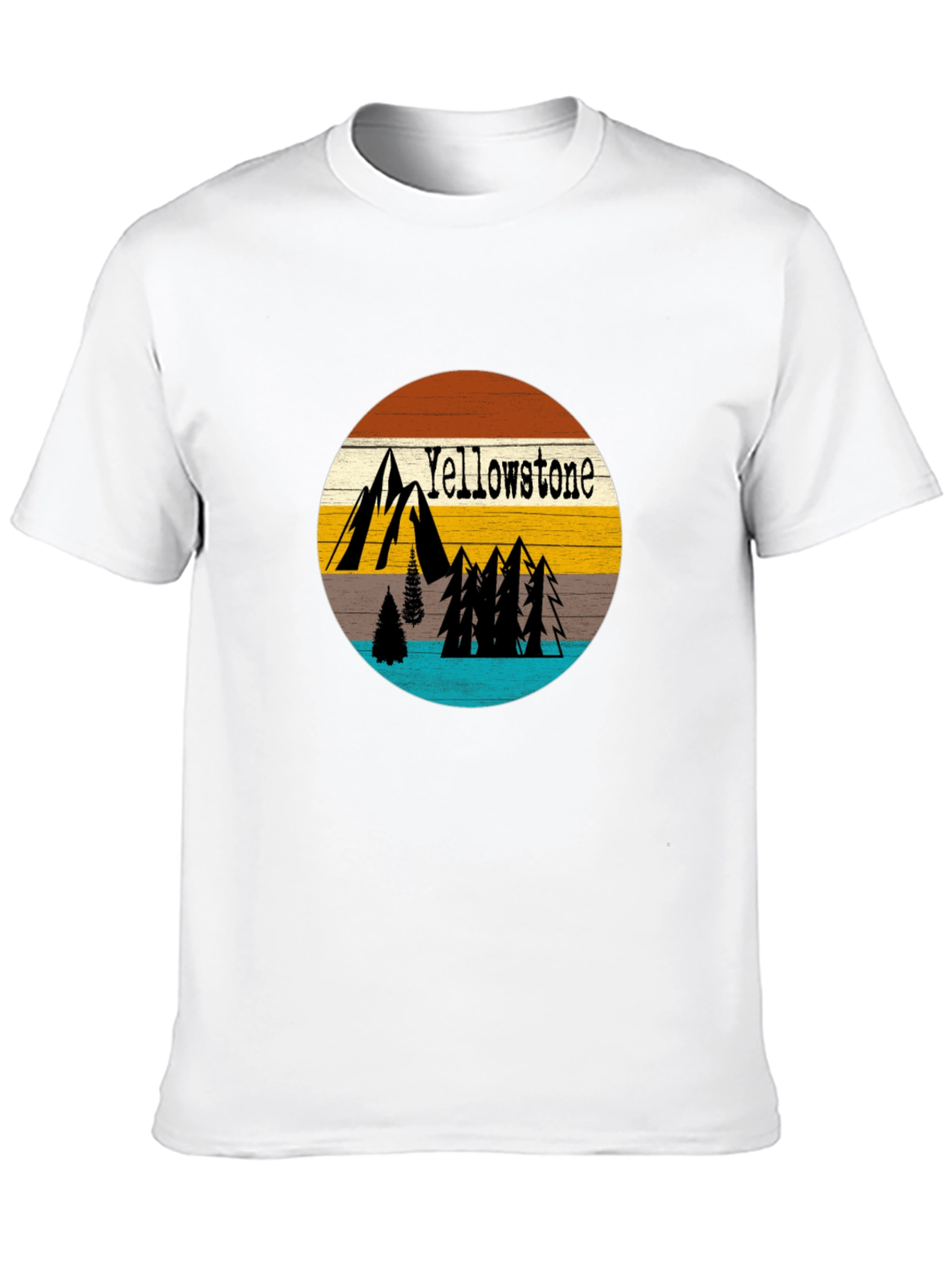 Yellowstone Nature Graphic Tee - Mens