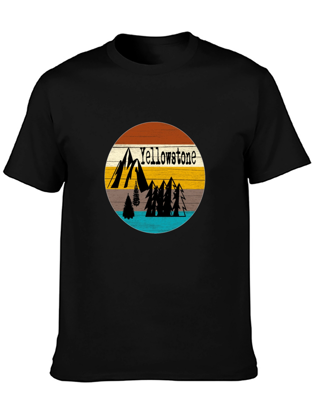 Yellowstone Nature Graphic Tee - Mens