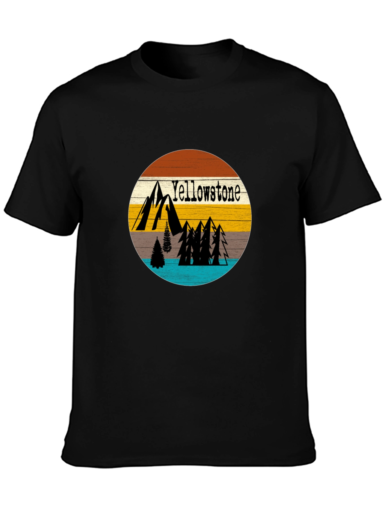 Yellowstone Nature Graphic Tee - Mens