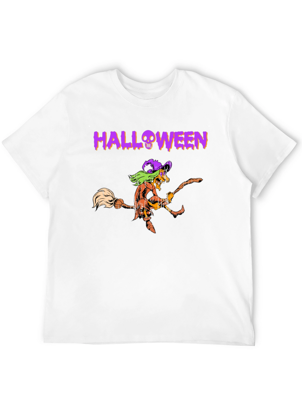 Halloween Pumpkin Witch T-Shirt