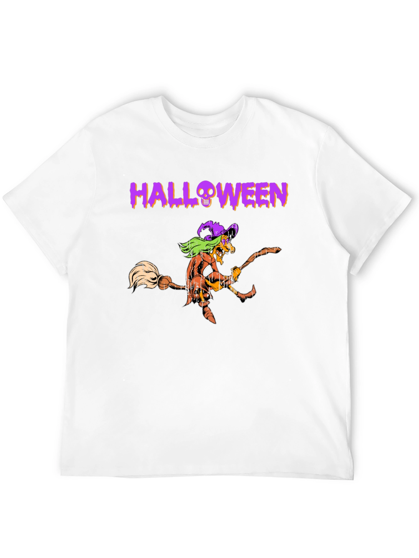 Halloween Pumpkin Witch T-Shirt