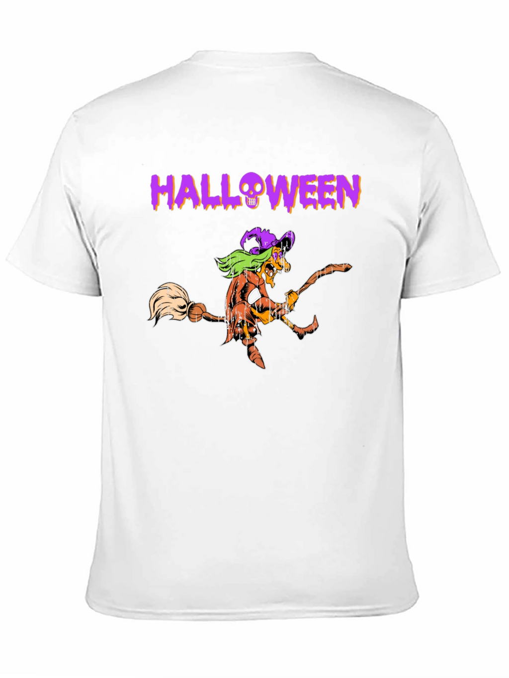 Halloween Pumpkin Witch T-Shirt