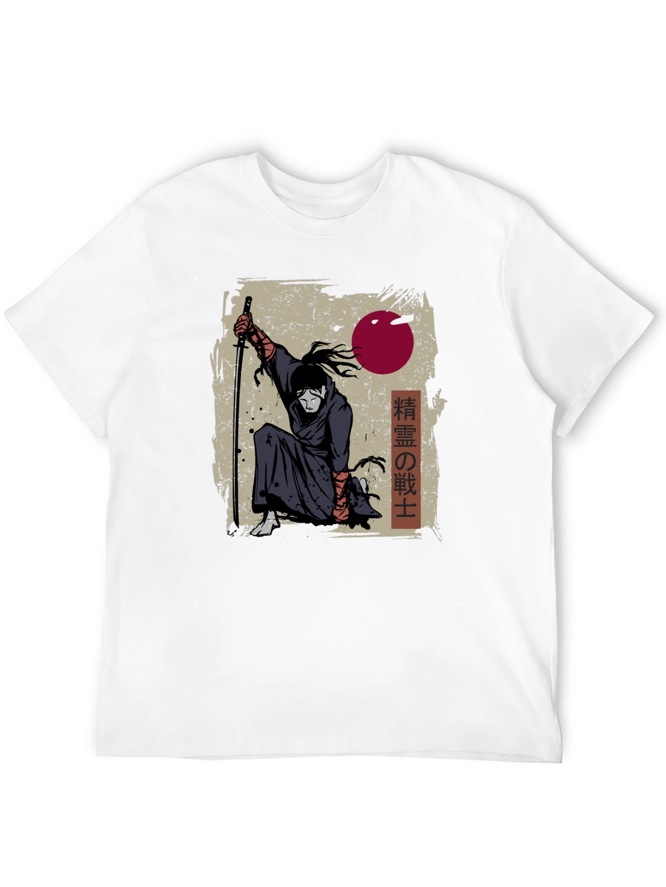 Samurai Warrior Graphic T-Shirt