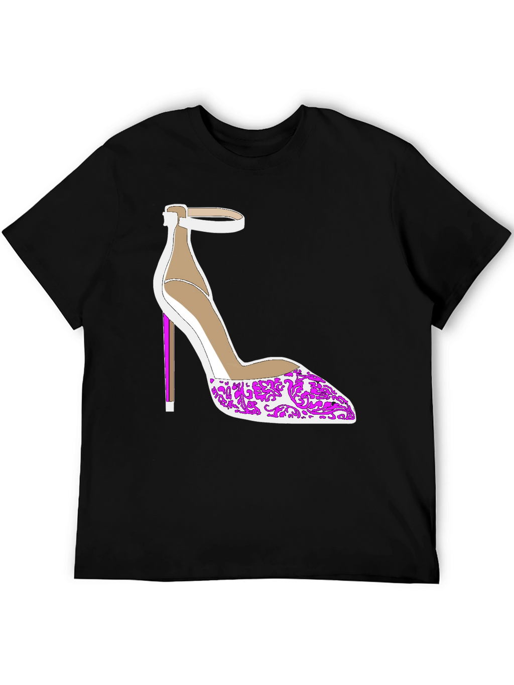 Stiletto Heel Graphic Tee - Fashion Forward Style