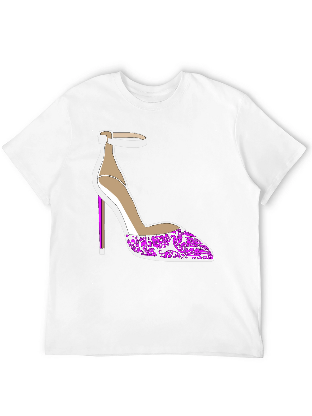 Stiletto Heel Graphic Tee - Fashion Forward Style