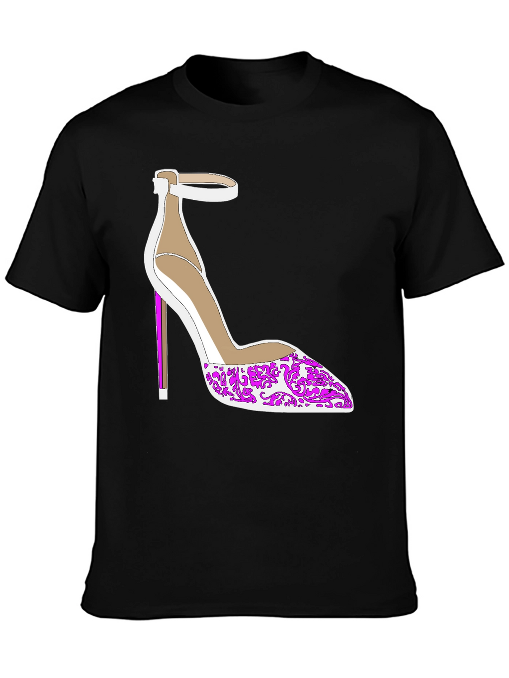 Stiletto Heel Graphic Tee - Fashion Forward Style