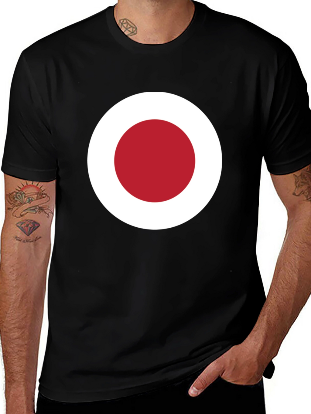 Target Graphic Black T-Shirt