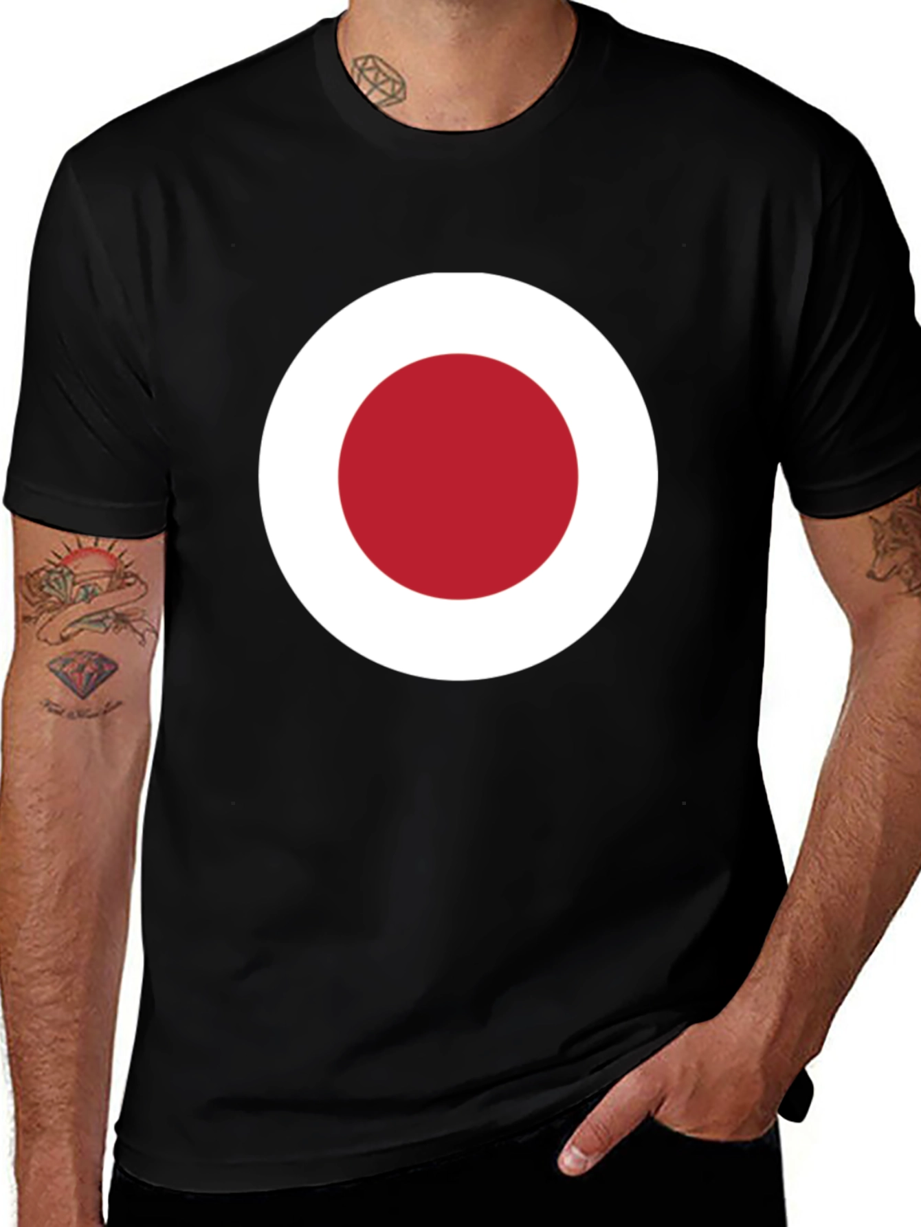 Target Graphic Black T-Shirt