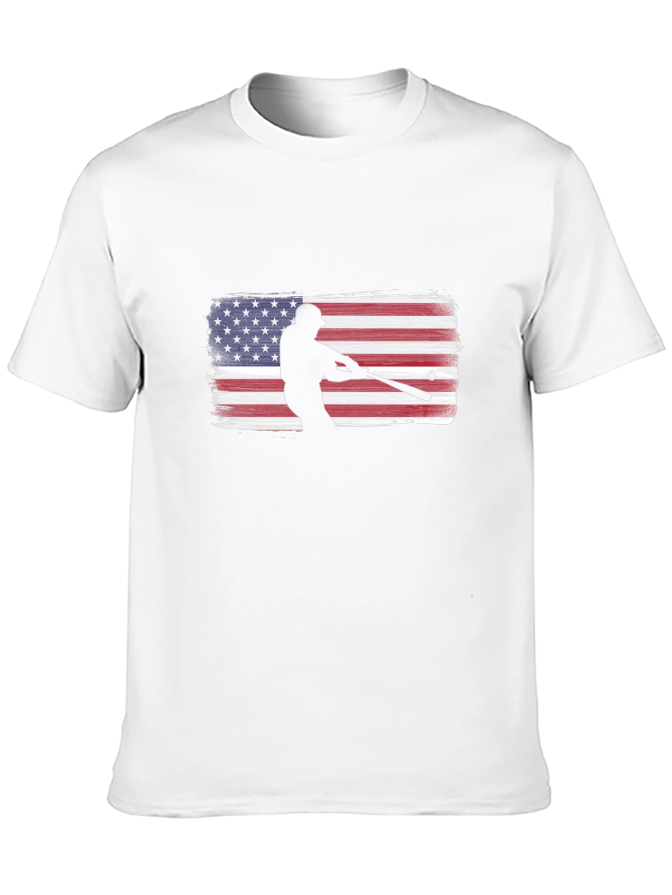 American Baseball Flag Graphic Tee