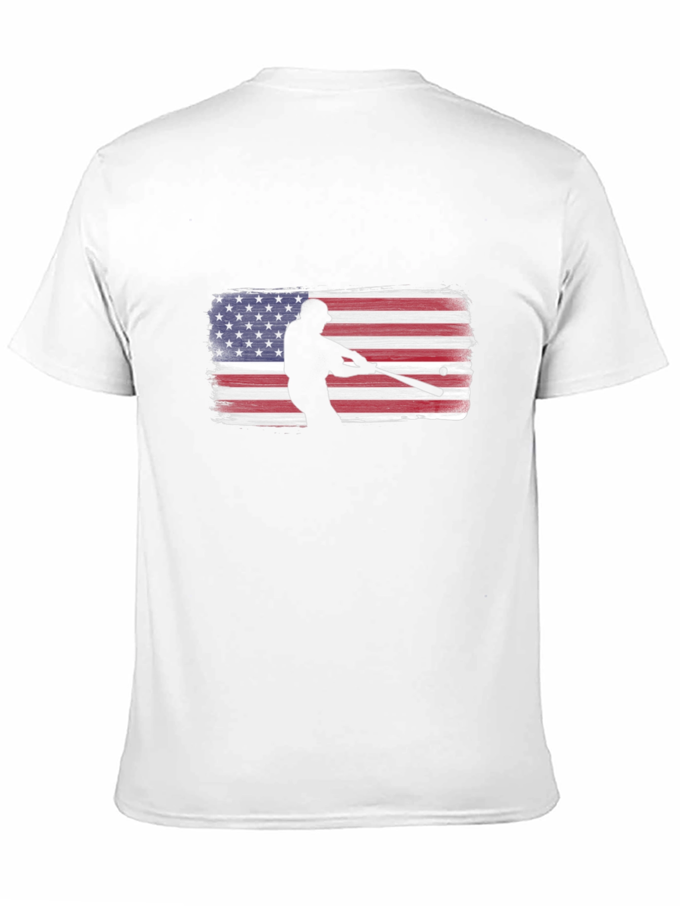 American Baseball Flag Graphic Tee