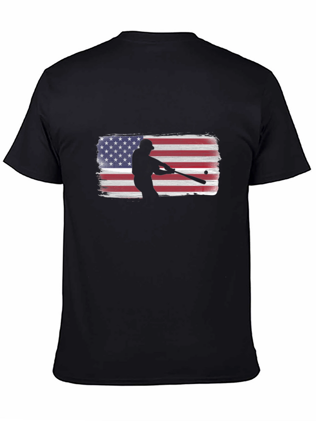 American Baseball Flag Graphic Tee