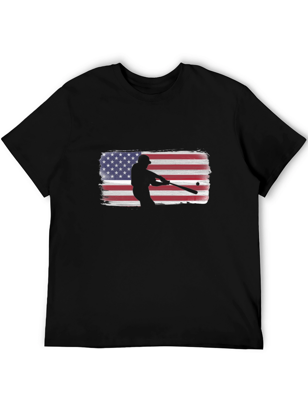 American Baseball Flag Graphic Tee