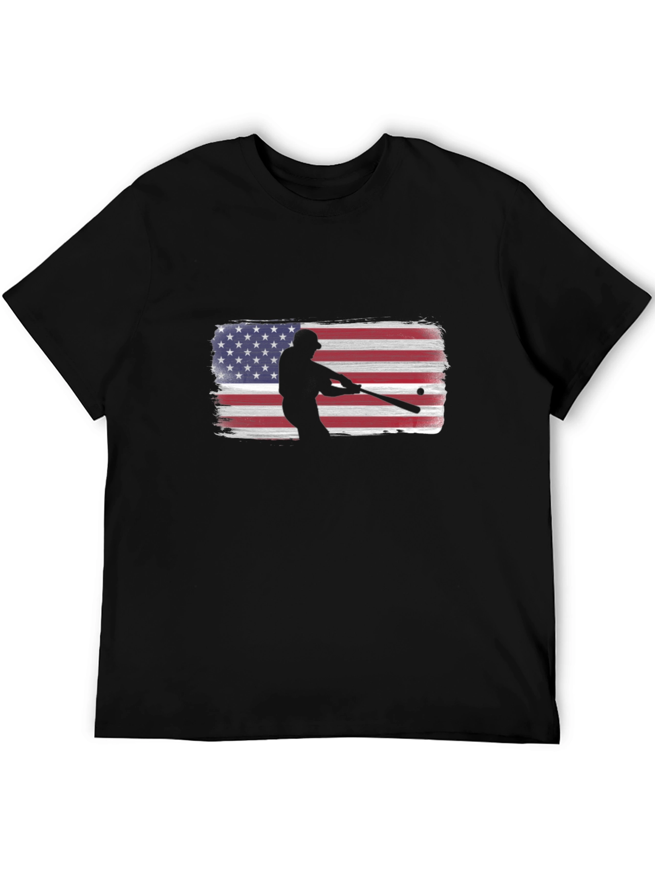 American Baseball Flag Graphic Tee