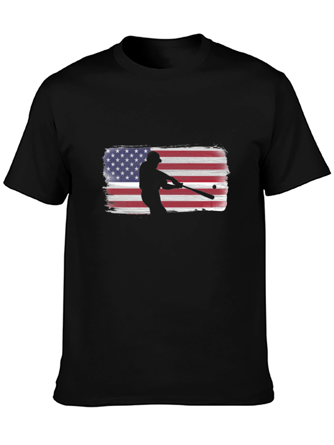 American Baseball Flag Graphic Tee