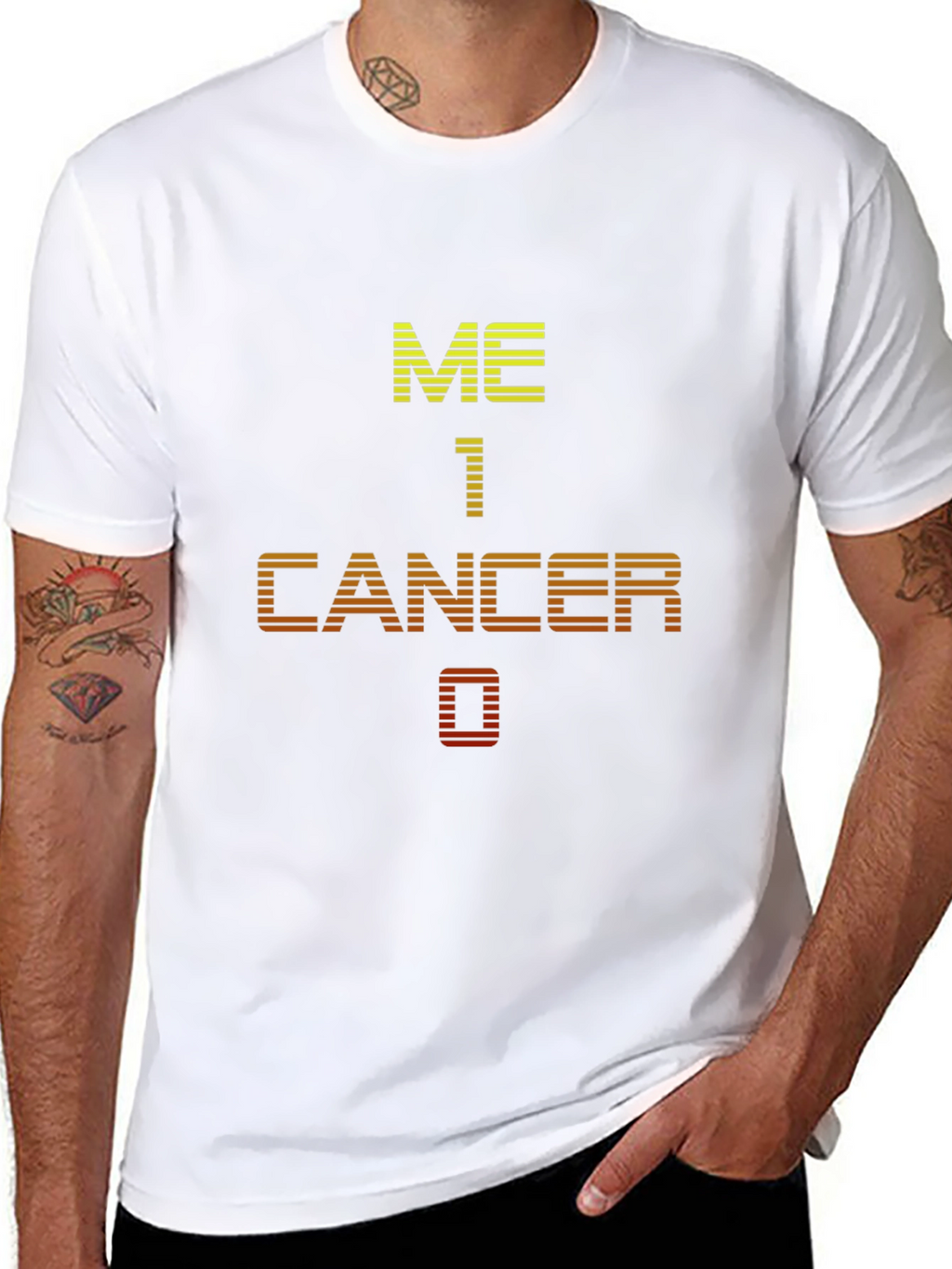Me 1 Cancer 0 Graphic T-Shirt