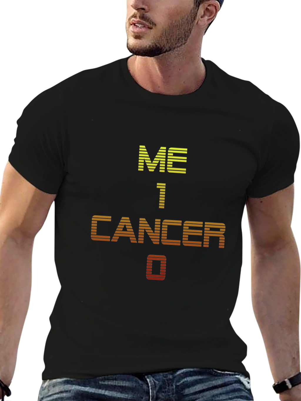 Me 1 Cancer 0 Graphic T-Shirt