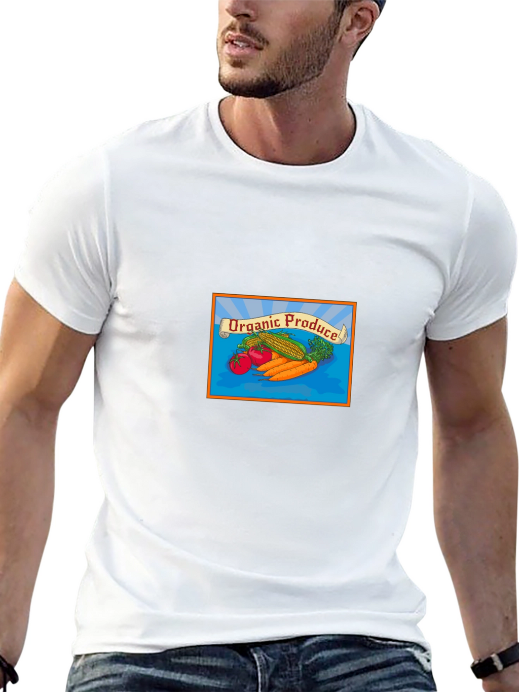 Organic Produce T-Shirt - Fresh & Fun!