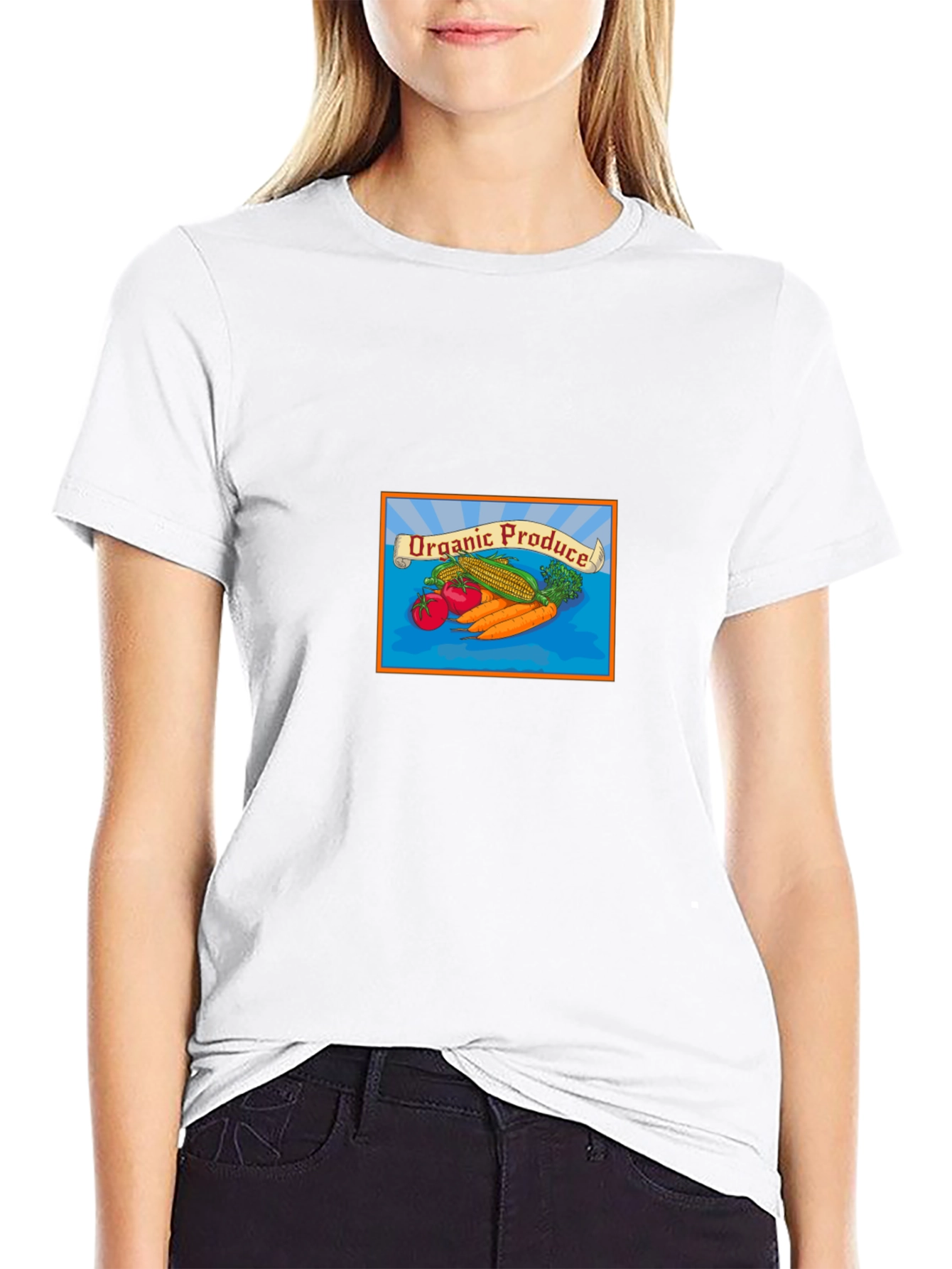 Organic Produce T-Shirt - Fresh & Fun!