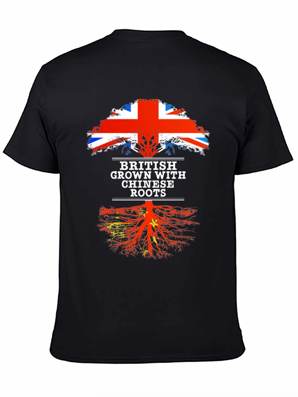 British Grown with Chinese Roots T-Shirt