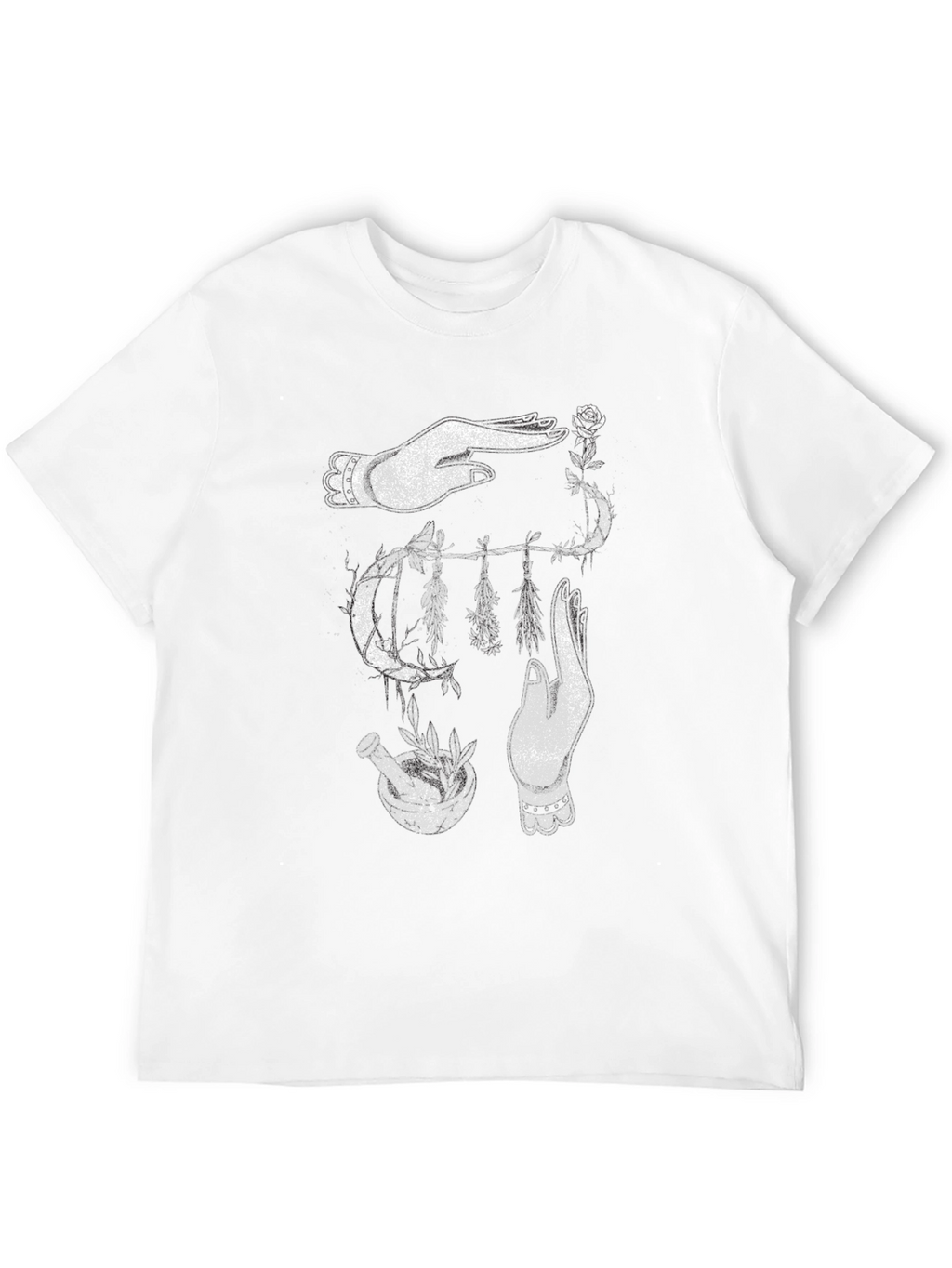 Mystic Hands Graphic T-Shirt - Unisex Black Tee