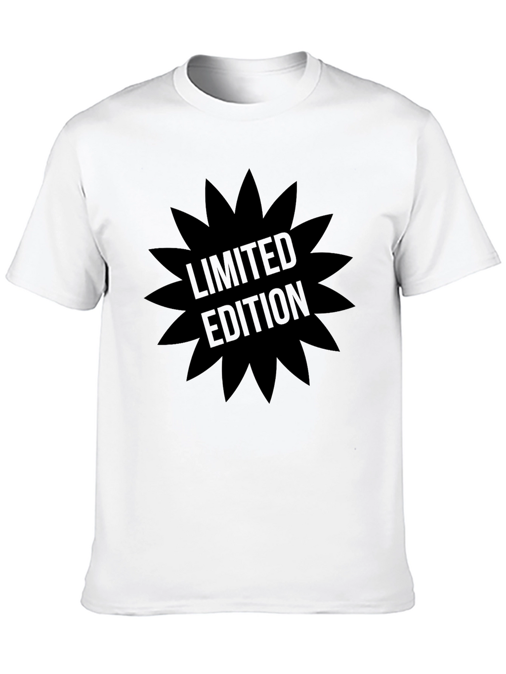 Limited Edition Mens Black Graphic Tee