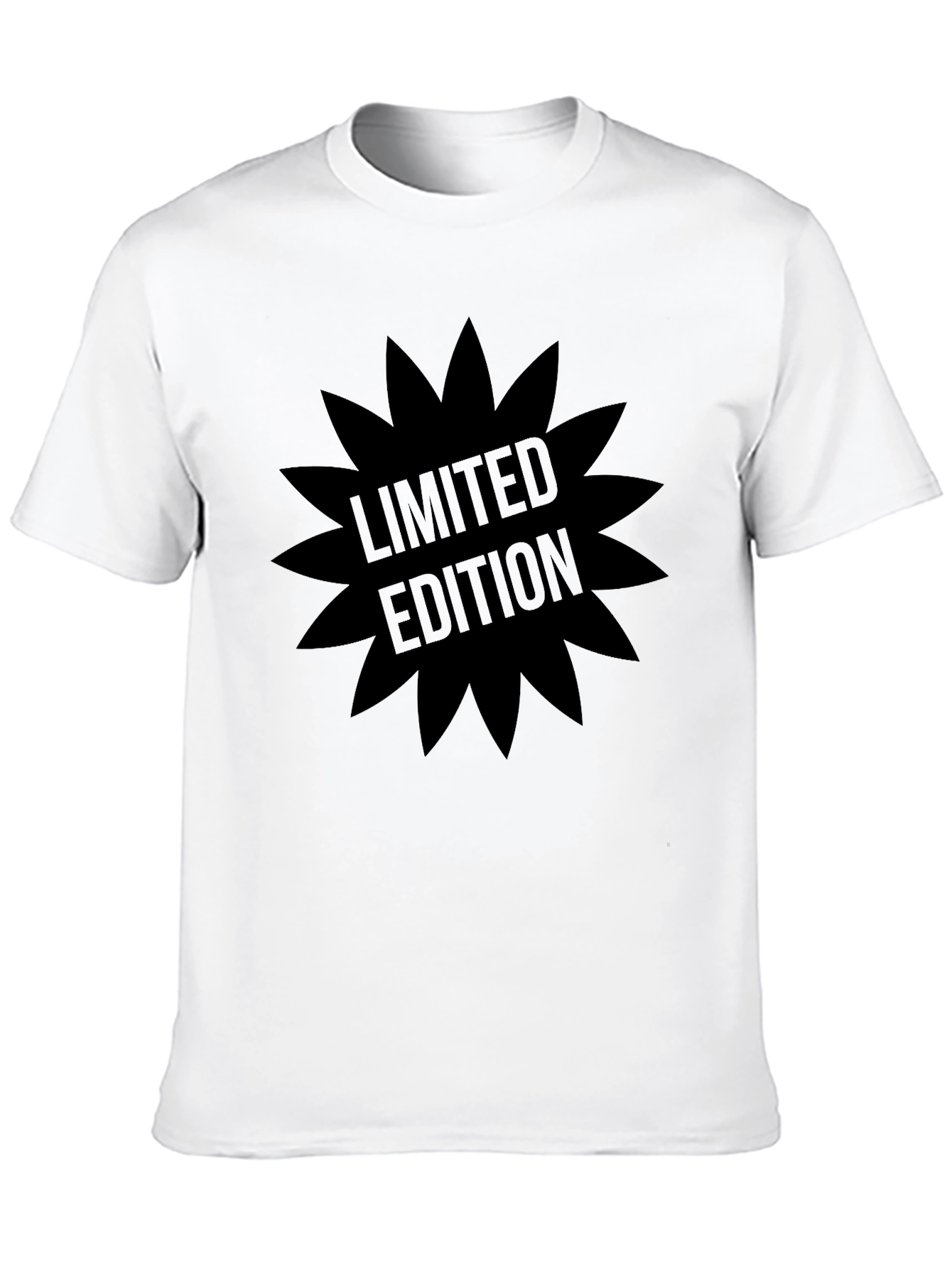 Limited Edition Mens Black Graphic Tee